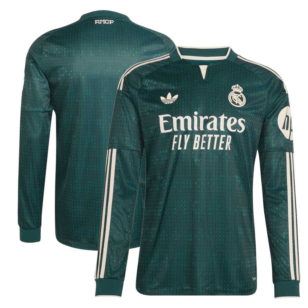 Long Sleeve Player Edition Real Madrid Away Jersey 26/27